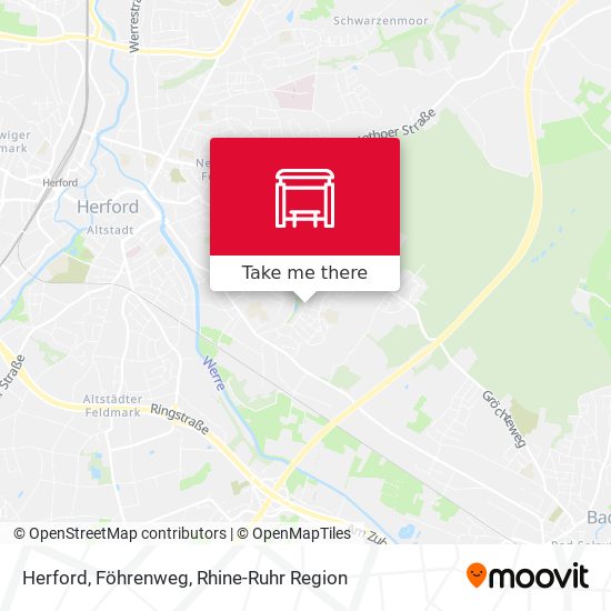 Herford, Föhrenweg map