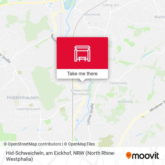 Hid-Schweicheln, am Eickhof map