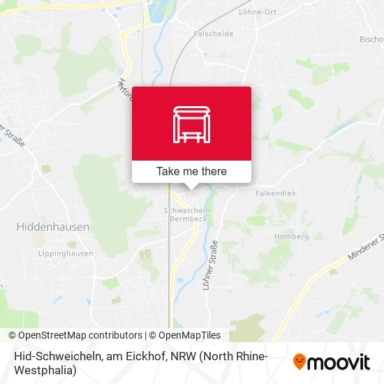 Карта Hid-Schweicheln, am Eickhof