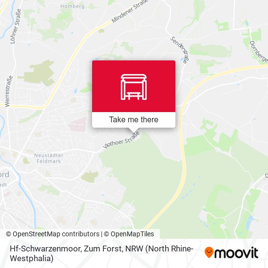 Hf-Schwarzenmoor, Zum Forst map