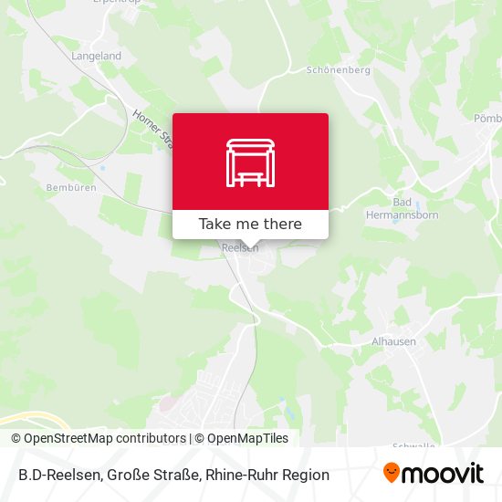 B.D-Reelsen, Große Straße map