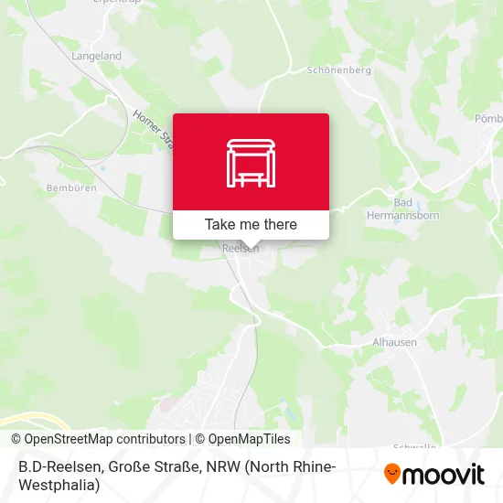 B.D-Reelsen, Große Straße map