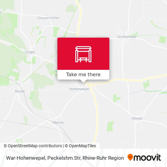 Карта War-Hohenwepel, Peckelshm.Str