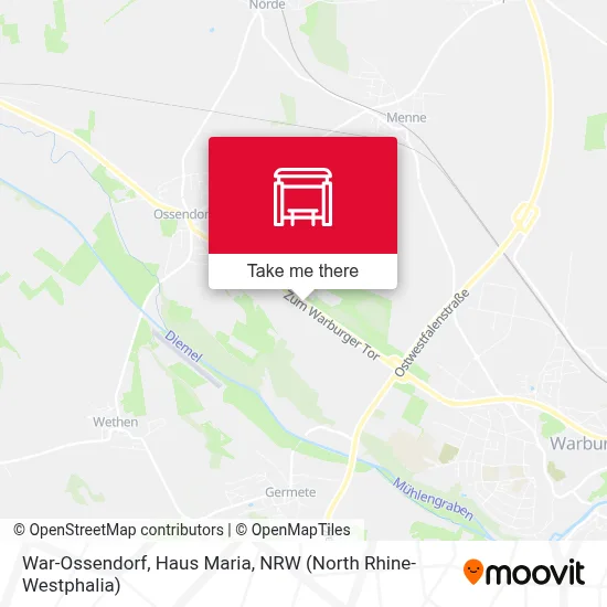 War-Ossendorf, Haus Maria map