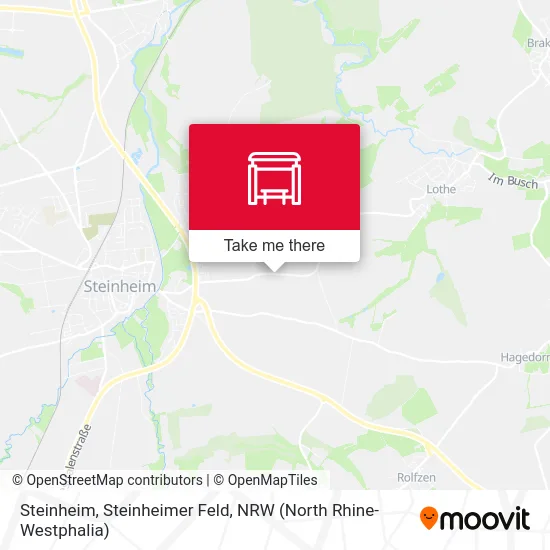 Steinheim, Steinheimer Feld map