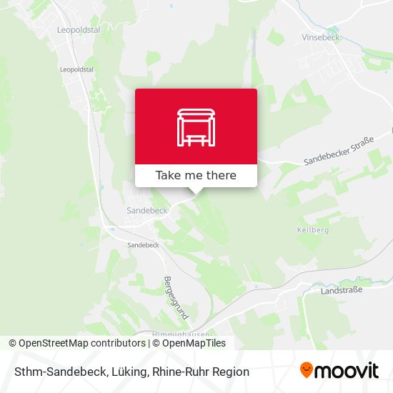Sthm-Sandebeck, Lüking map