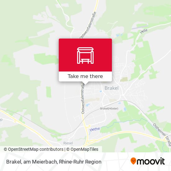 Карта Brakel, am Meierbach