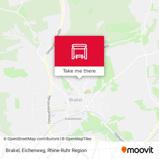 Карта Brakel, Eichenweg