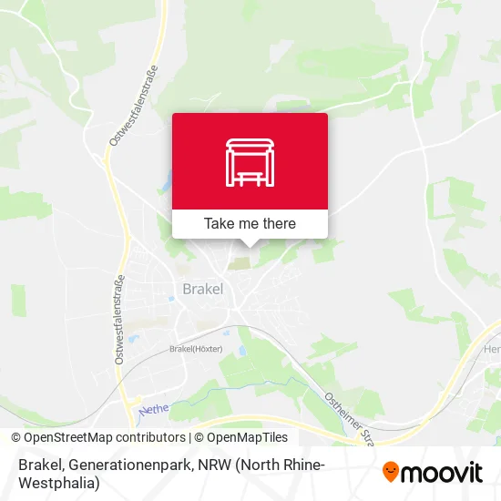 Карта Brakel, Generationenpark