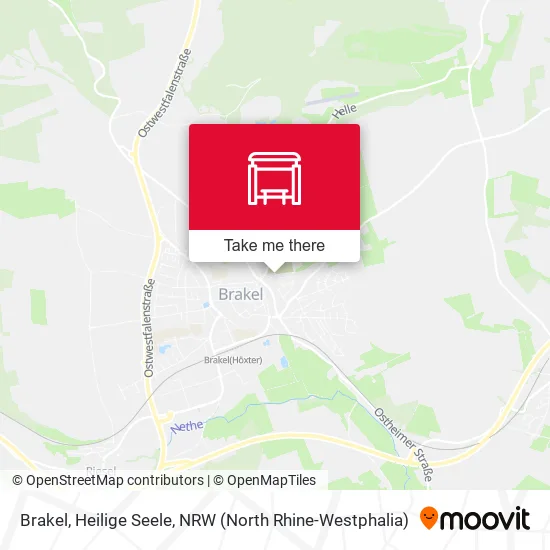 Карта Brakel, Heilige Seele