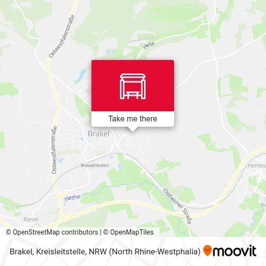 Brakel, Kreisleitstelle map