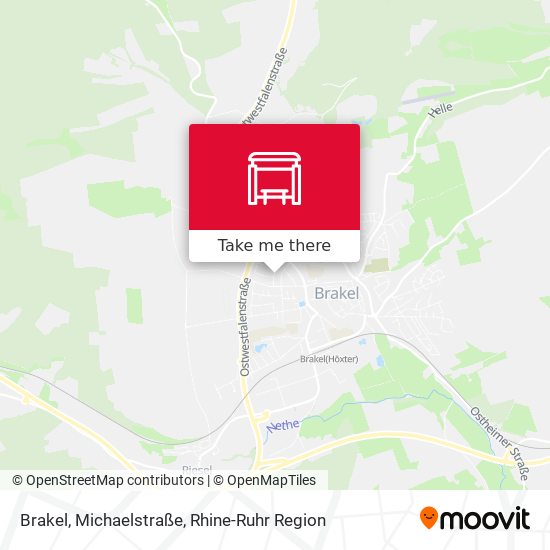 Brakel, Michaelstraße map