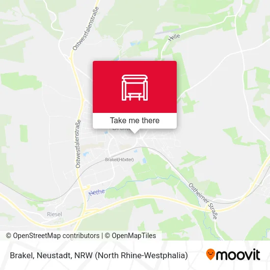 Карта Brakel, Neustadt