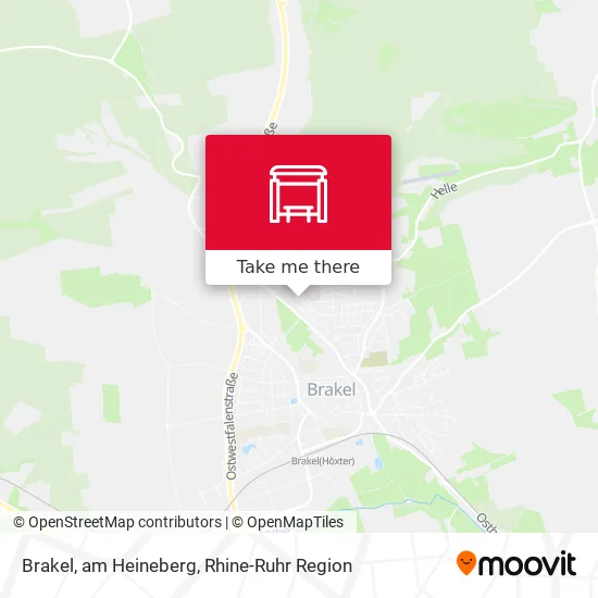 Карта Brakel, am Heineberg
