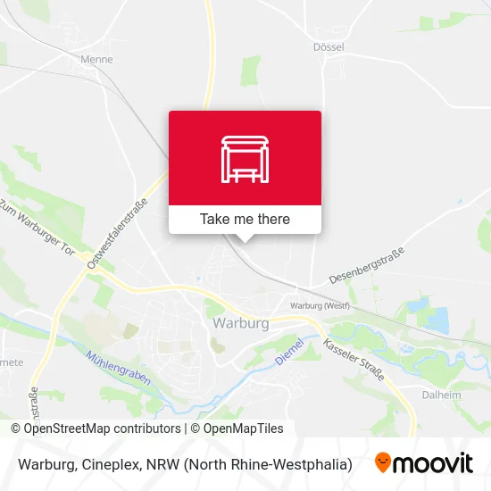 Warburg, Cineplex map