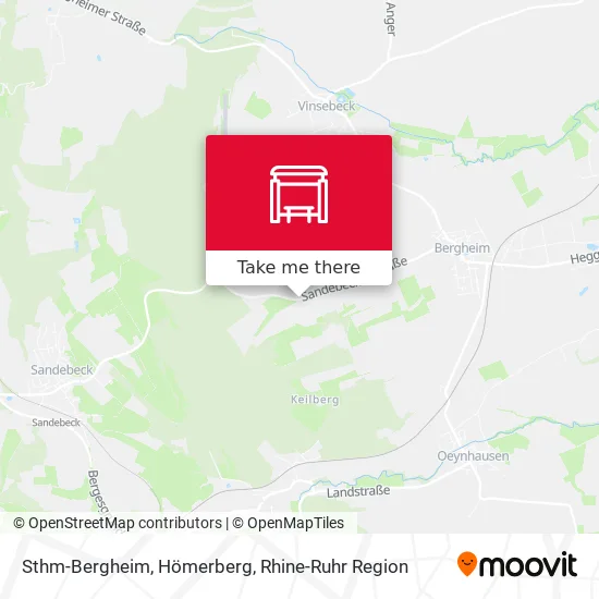 Карта Sthm-Bergheim, Hömerberg
