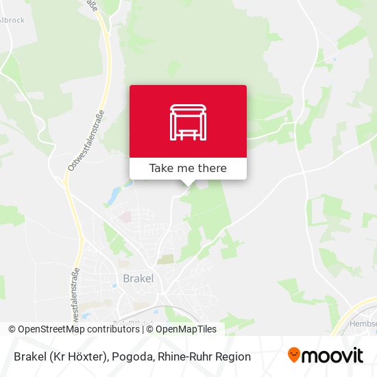 Brakel (Kr Höxter), Pogoda map