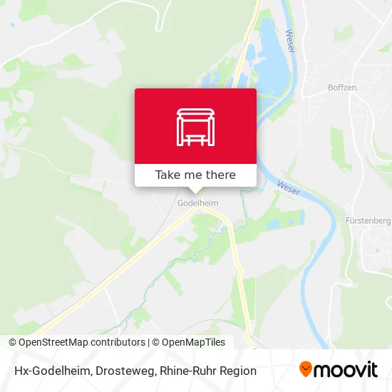 Карта Hx-Godelheim, Drosteweg