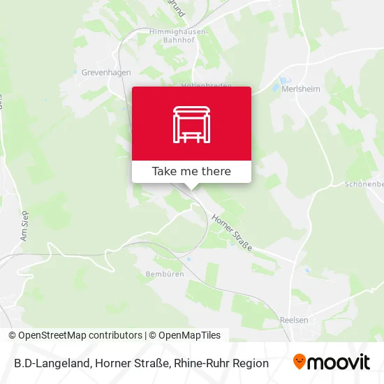 Карта B.D-Langeland, Horner Straße