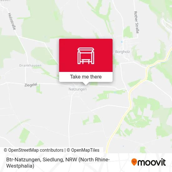 Btr-Natzungen, Siedlung map