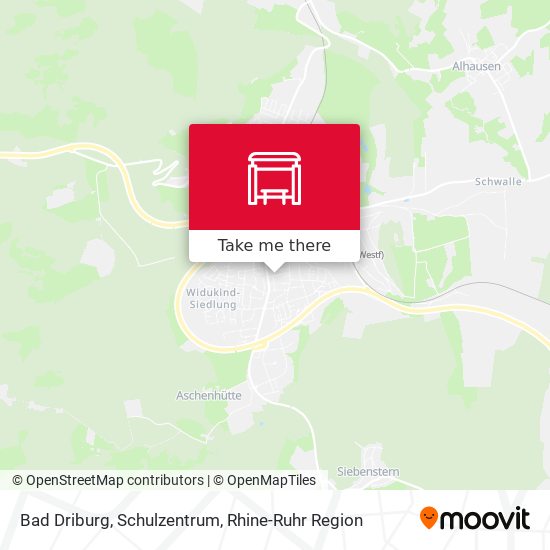 Bad Driburg, Schulzentrum map