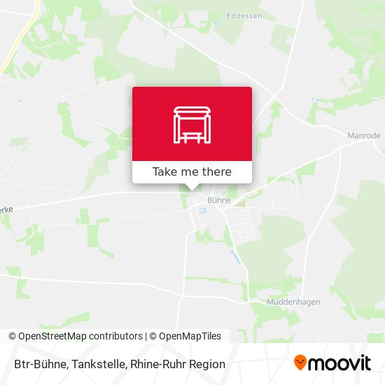 Btr-Bühne, Tankstelle map