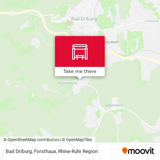 Bad Driburg, Forsthaus map