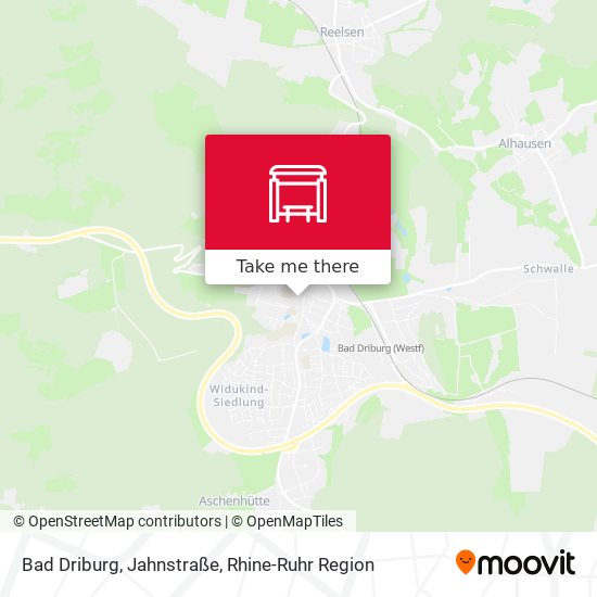 Bad Driburg, Jahnstraße map