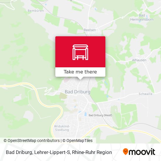 Bad Driburg, Lehrer-Lippert-S map