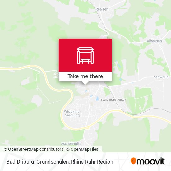 Bad Driburg, Grundschulen map