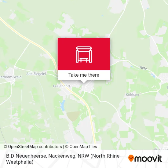 B.D-Neuenheerse, Nackenweg map