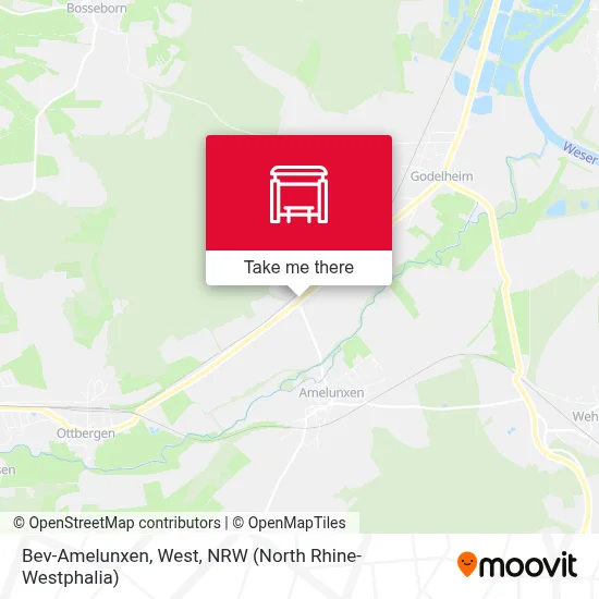 Bev-Amelunxen, West map