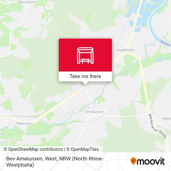 Bev-Amelunxen, West map