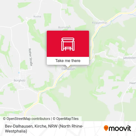 Bev-Dalhausen, Kirche map