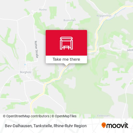 Bev-Dalhausen, Tankstelle map