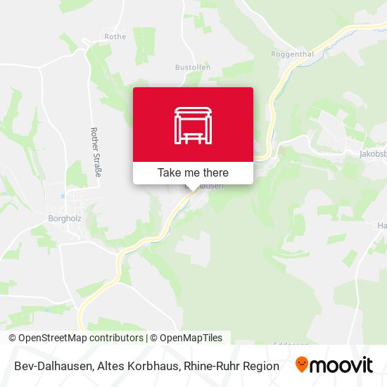 Bev-Dalhausen, Altes Korbhaus map