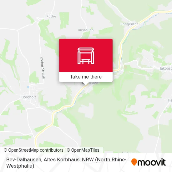 Bev-Dalhausen, Altes Korbhaus map