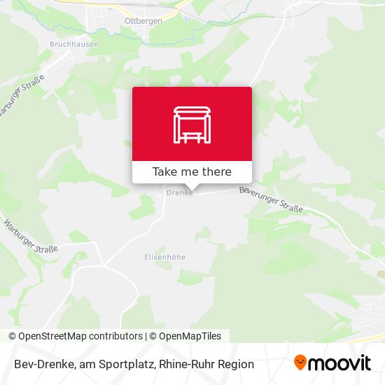 Карта Bev-Drenke, am Sportplatz