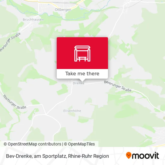 Карта Bev-Drenke, am Sportplatz