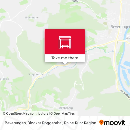 Карта Beverungen, Blockst.Roggenthal