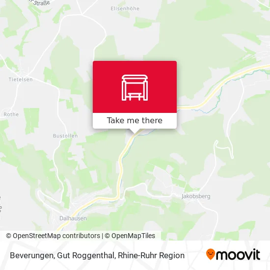 Карта Beverungen, Gut Roggenthal