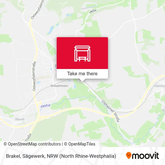 Brakel, Sägewerk map