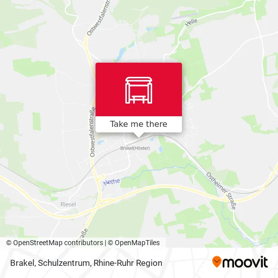 Карта Brakel, Schulzentrum