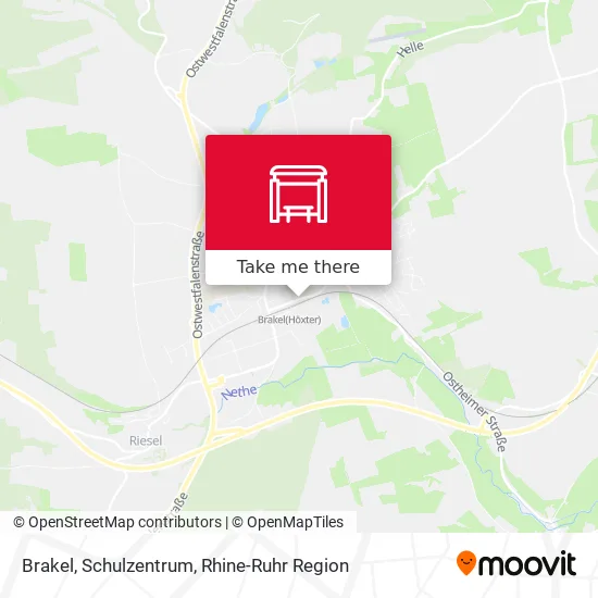 Карта Brakel, Schulzentrum