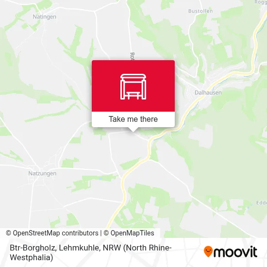 Btr-Borgholz, Lehmkuhle map