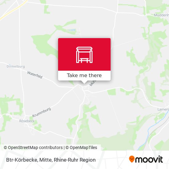 Btr-Körbecke, Mitte map
