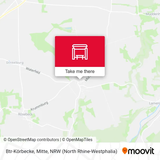 Btr-Körbecke, Mitte map