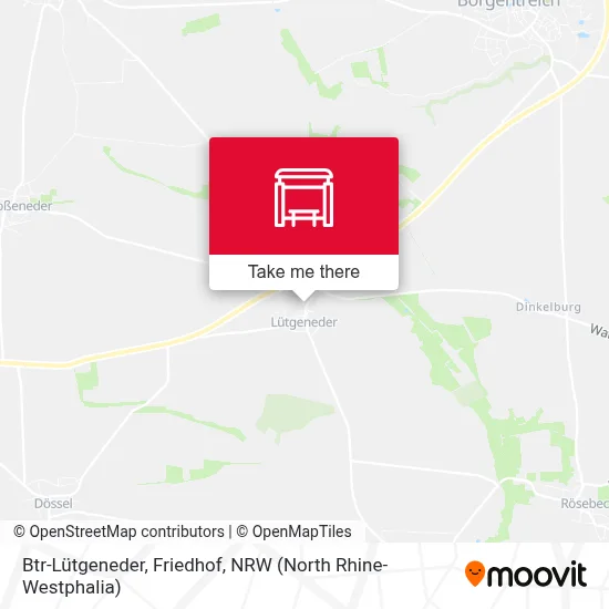 Btr-Lütgeneder, Friedhof map