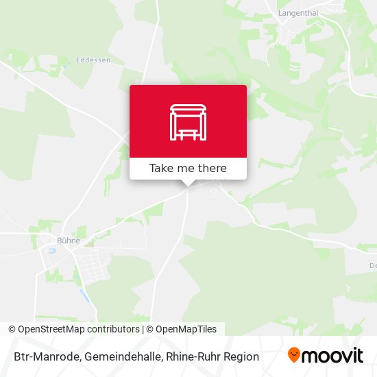 Btr-Manrode, Gemeindehalle map