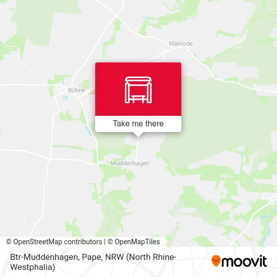 Btr-Muddenhagen, Pape map